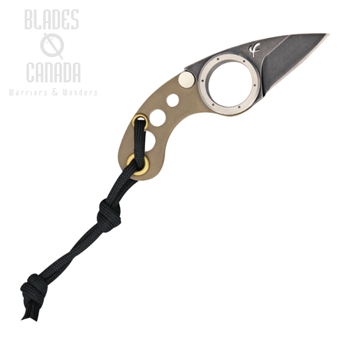 Fred Perrin La Griffe Pliante Folding Knife, Black, FRDGPLB